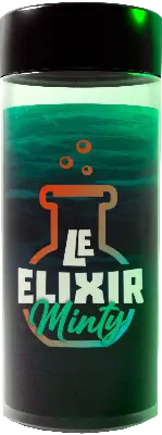 Аром.+ флакон 30мл DARK X SIZE Le Elixir Minty (Арбуз и мята)