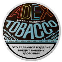Жевательный табак ADEX SLIM 9гр. МИНТ STRONG
