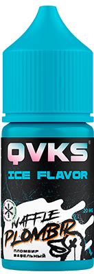 Ароматизатор для 30мл QVKS ICE KONSTRUKT Пломбир Вафельный