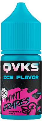 Ароматизатор для 30мл QVKS ICE KONSTRUKT Виноград Мята