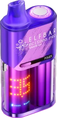 ЭСДН ELFBAR BC15000 PRO 2% Ледяной виноград
