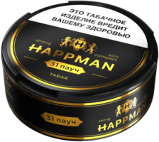 Жевательный табак HAPPMAN slim compact Табак STRONG М