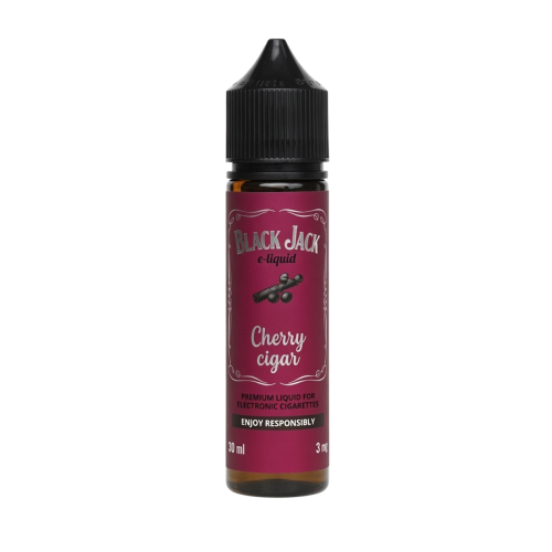 Cherry Cigar 03мг BLACK JACK 60мл Жидкость