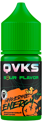 Ароматизатор для 30мл QVKS SOUR KONSTRUKT Энергетик Мандариновый