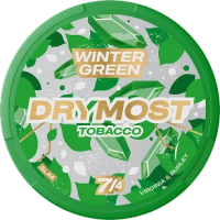Жевательный табак DryMost SLIM Winter Green STRONG М