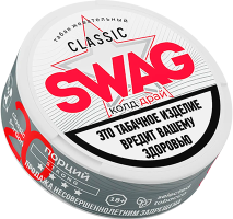 Жевательный табак SWAG 10гр CLASSIC КОЛД ДРАЙ STRONG M