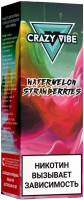 Жидкость для ЭСДН CRAZY VIBE SALT 3мл 20мг Watermelon Strawberry (Арбуз клубника)