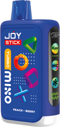 ЭСДН JOYSTICK ТУРБО МИКСО ПЕРСИК ЯГОДЫ