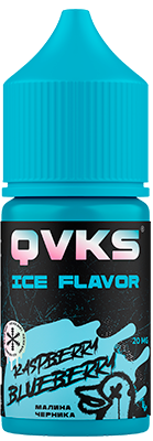 Ароматизатор для 30мл QVKS ICE KONSTRUKT Малина Черника