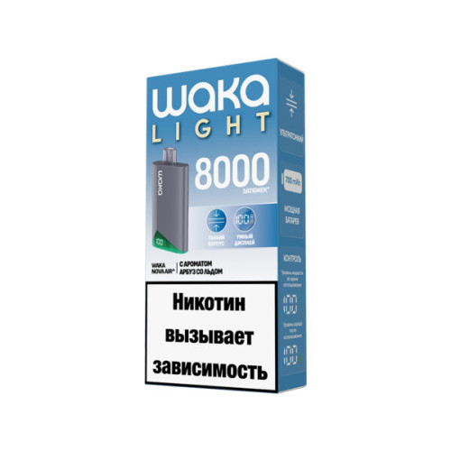 WAKA LIGHT NOVA AIR 8000 Арбуз со льдом