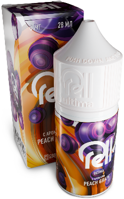 Жидкость для ЭСДН RELL ULTIMA 3мл 0мг Peach Grape