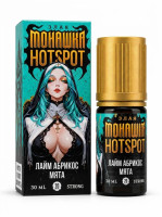 Лайм абрикос мята 70мг Злая монашка х HOTSPOT SALT 30мл Жидкость