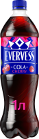 Напиток газированный "EVERVESS", 1л, ПЭТ Cola Вишня