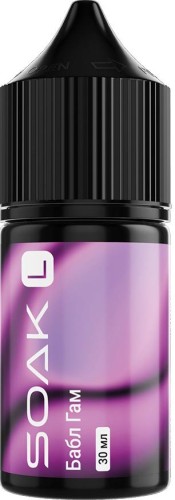 Blueberry Gum/ Черничная жевачка 20мг SOAK SALT 30мл Жидкость
