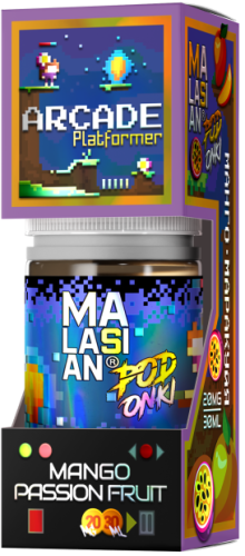 MANGO PASSION FRUIT (Манго Маракуйя) 20мг STRONG PODONKI & MALASIAN ARCADE SALT 30мл Жидкость