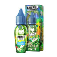 Яблочный скитлс 20мг CATSWILL PREMIUM SWEET 30мл Жидкость