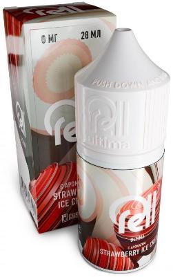 Жидкость для ЭСДН RELL ULTIMA 28мл 0мг Strawberry ice Cream