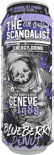 Энергетик "The Scandalist Energy Drink", 0,45л, Ж/Б GENEVE 1988