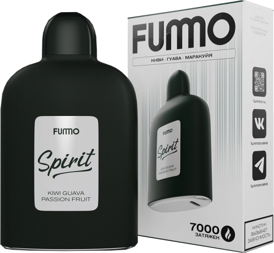 ЭСДН FUMMO SPIRIT 7000 2% Kiwi Guava Passionfruit (Киви Гуава Маракуйя)