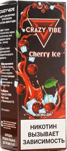 Жидкость для ЭСДН CRAZY ICE SALT 3мл 20мг Вишня со льдом