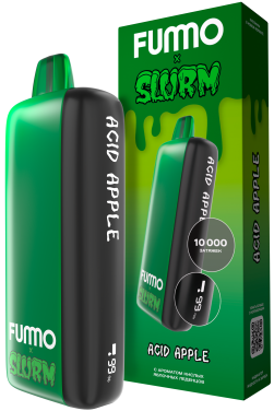 ЭСДН FUMMO INDIC X SLURM 10000 2% Кислые яблочные леденцы