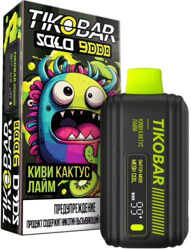 ЭСДН TIKOBAR 10000 2% Kiwi Cactus Lime (Киви Кактус Лайм)