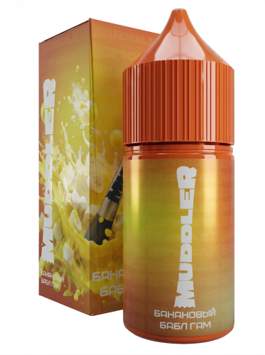 Ароматизатор для 30мл Muddler Банановый бабл-гам