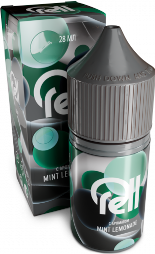 Жидкость для очистки картриджей ЭСДН RellGray с ароматом освежающего мятного лимонада