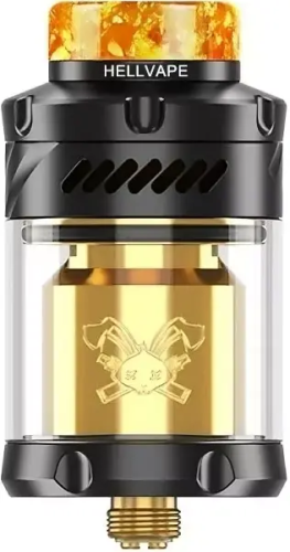 Hellvape Dead Rabbit 3 RTA Black Gold