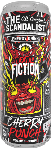 Энергетик "The Scandalist Energy Drink", 0,45л, Ж/Б DEADLY FICTION