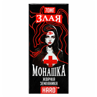 Жвачка земляника 70мг Hard Злая монашка SALT 30мл Жидкость