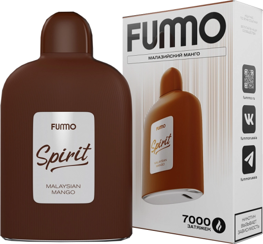 ЭСДН FUMMO SPIRIT 7000 2% Malaysian Mango (Малазийский Манго)