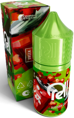 Жидкость для ЭСДН RELL GREEN 28мл 0мг Russian cola