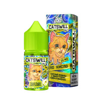 Леденец с Виноградом Киви и Яблоком 20мг Catswill SOUR 30мл Жидкость