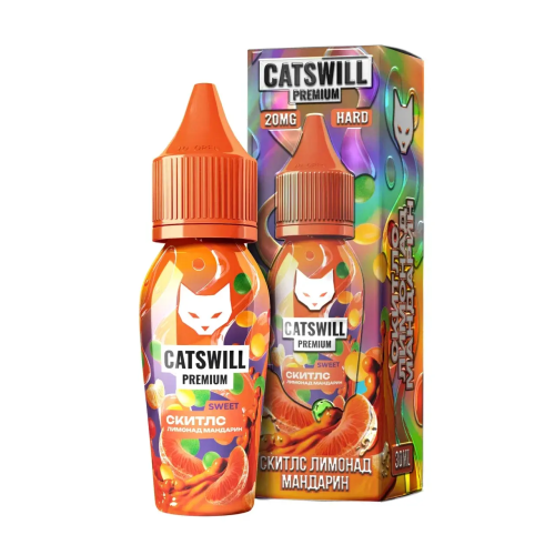 Скитлс лимонад мандарин 20мг CATSWILL PREMIUM SWEET 30мл Жидкость