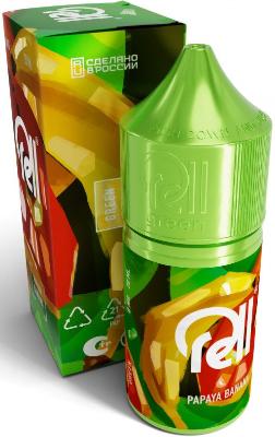 Жидкость для ЭСДН RELL GREEN 28мл 0мг Papaya banana