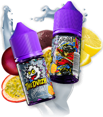 Жидкость для ЭСДН TheДвиж(ЗеДвиж) SALT 30мл 20мг Konnichiwa (Маракуйя/Лимон)