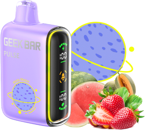 ЭСДН GEEK BAR PULSE 12000 2% Клубника Арбуз Лёд