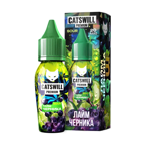 Лайм черника 20мг CATSWILL PREMIUM SOUR 30мл Жидкость