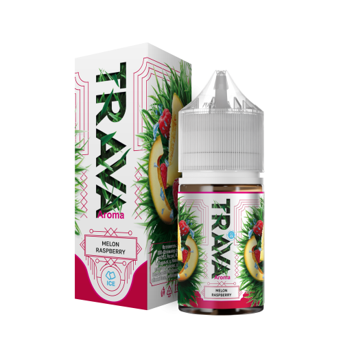 Ароматизатор для 30мл "TRAVA" MELON RASPBERRY (малина / дыня)