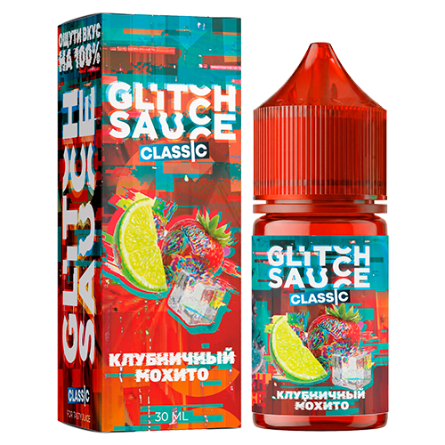 Ароматизатор для 30мл Glitch Sauce "Classic" Клубничный мохито