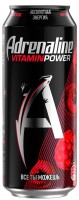 Энергетик "Adrenaline", 0,449л, Ж/Б Ягоды