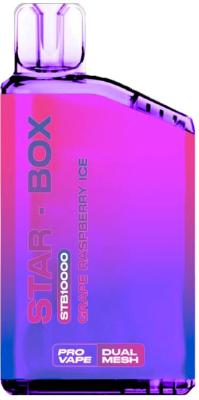 ЭСДН PROVAPE STAR-BOX 10000 2% Grape Raspberry Ice (Виноградно-малиновый лед)