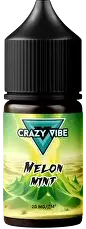 Жидкость для ЭСДН CRAZY VIBE SALT 3мл 20мг Melon mint (Дыня с мятой)