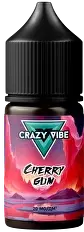 Жидкость для ЭСДН CRAZY VIBE SALT 3мл 20мг Cherry Gum (Вишневая жвачка)