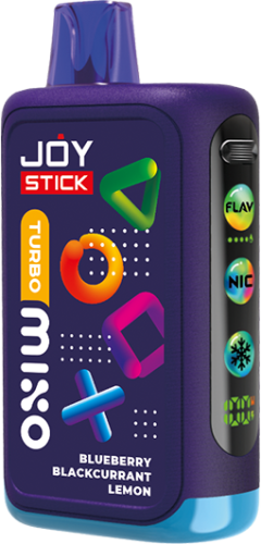 ЭСДН JOYSTICK ТУРБО МИКСО ЧЕРНИКА ЧЕРНАЯ СМОРОДИНА ЛИМОН